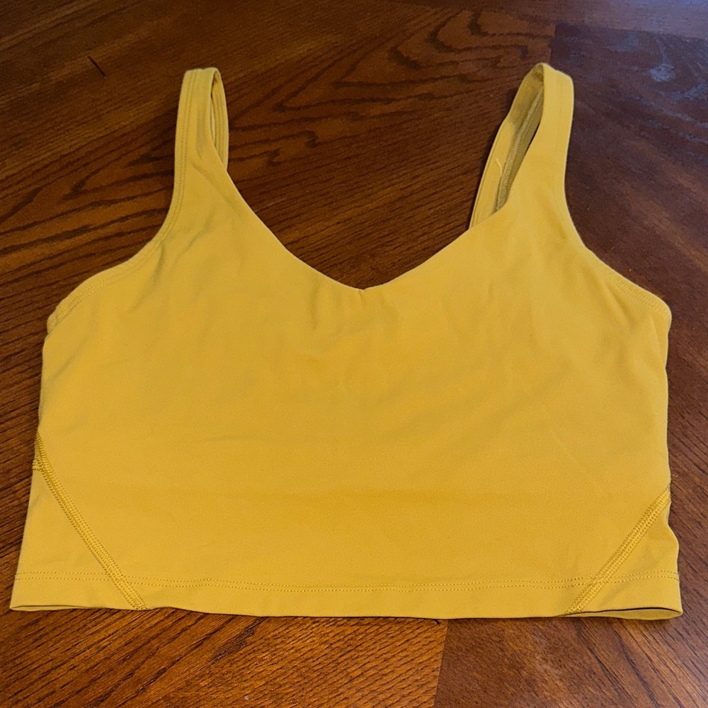Burnt Orange Yoga Sports Bra Sz 6